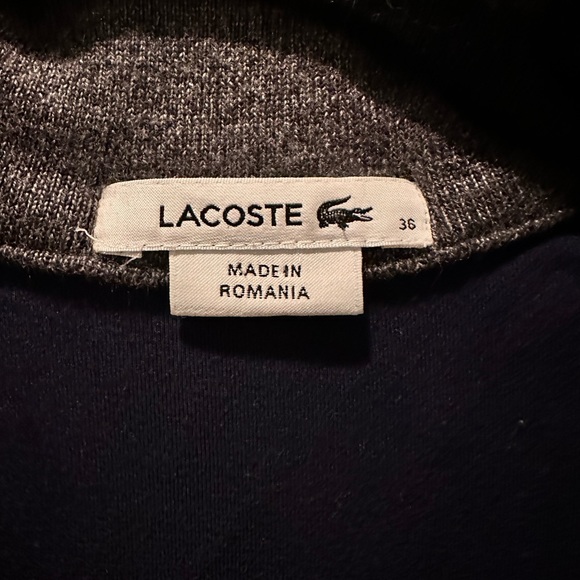 Lacoste Sweatshirt Dress - Picture 4 of 4